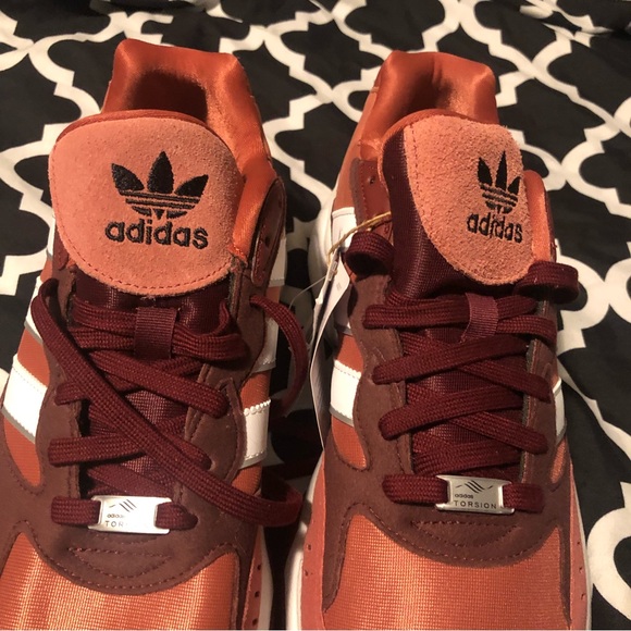 🛑Sold🛑Retropy F90 Originals Shoes HP8023 Casual Sport Burgundy Men Sz 10.5 - Picture 10 of 12